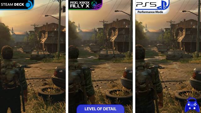 �Cu�l tiene mejores gr�ficos? Comparan Steam Deck, ROG Xbox Ally X y PS5 usando The Last of Us Parte I