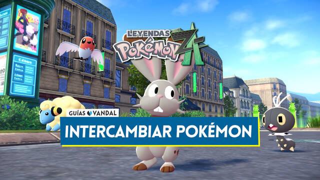 Leyendas Pok�mon Z-A: C�mo intercambiar Pok�mon con otros jugadores - Leyendas Pok�mon Z-A