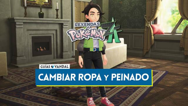 Leyendas Pok�mon Z-A: C�mo cambiar la ropa y peinado de tu personaje - Leyendas Pok�mon Z-A