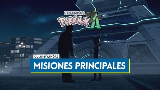 Misiones principales en Leyendas Pok�mon Z-A: Objetivos y recompensas - Leyendas Pok�mon Z-A