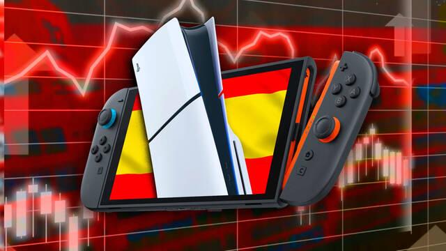 As� han sido las ventas en Espa�a de Nintendo Switch 2 y PS5 en los �ltimos tres meses