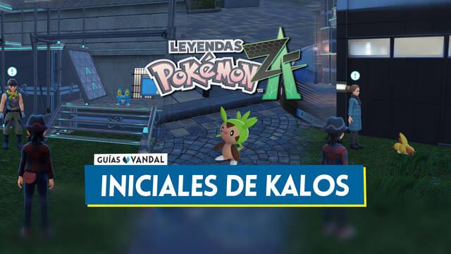 Leyendas Pok�mon Z-A: C�mo conseguir a Chespin, Fennekin y Froakie - Leyendas Pok�mon Z-A