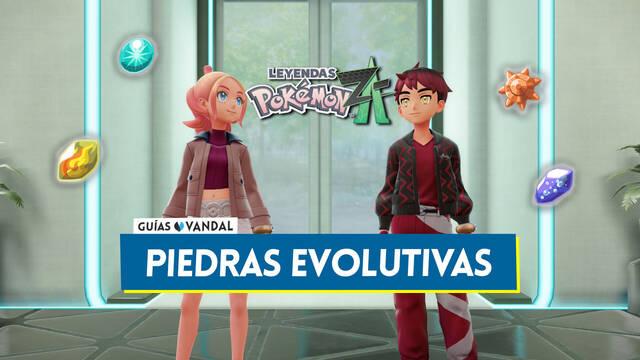 Todas las piedras evolutivas en Leyendas Pok�mon Z-A y c�mo conseguirlas - Leyendas Pok�mon Z-A