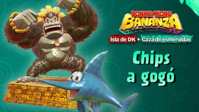 Donkey Kong Bananza estrena los eventos mensuales en su DLC �Isla de DK + Caza de esmeraldas�