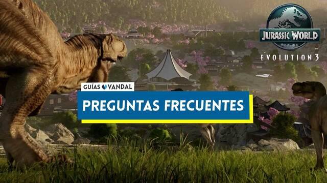 Preguntas frecuentes en Jurassic World Evolution 3 - Jurassic World Evolution 3