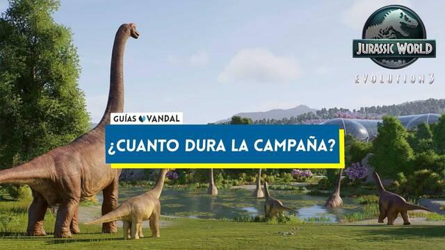 �Cu�ntas misiones de campa�a tiene Jurassic World Evolution 3 y cu�nto duran? - Jurassic World Evolution 3