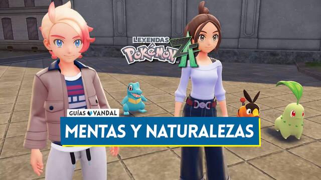 Conseguir Mentas y cambiar naturalezas en Leyendas Pok�mon Z-A - Leyendas Pok�mon Z-A