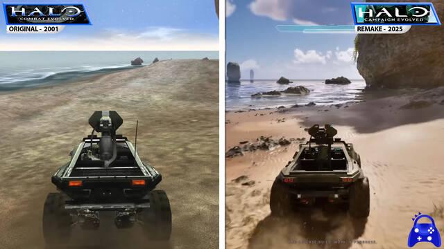 �Se nota la diferencia? Comparan el remake de Halo con el original y as� han cambiado sus gr�ficos