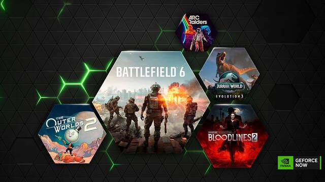 No esperes a tener un PC nuevo: Battlefield 6 y otros 16 juegazos llegan en octubre a GeForce Now.