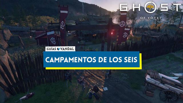 Todos los campamentos de los Seis en Ghost of Yotei y localizaci�n - Ghost of Yotei