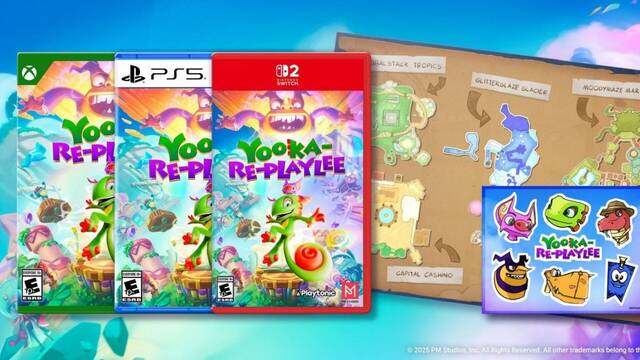 El plataformas 3D Yooka-Replaylee confirma su edici�n f�sica para diciembre