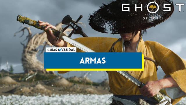 Todas las armas en Ghost of Yotei y c�mo conseguirlas - Ghost of Yotei