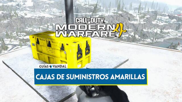 Todas las cajas de suministros amarillas en CoD Modern Warfare 4 - Localizaci�n - Call of Duty: Modern Warfare 4