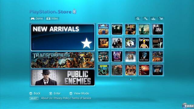 M�s detalles del Servicio Online de V�deos de PS3 en Espa�a