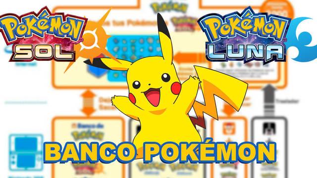 Cómo funciona y cuánto cuesta el Banco Pokémon de Pokémon Sol y Luna