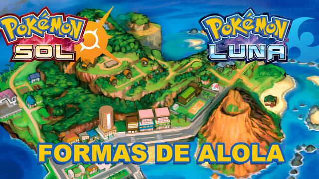 Lista de formas de Alola en Pok�mon Sol y Luna - Pok�mon Sol / Luna
