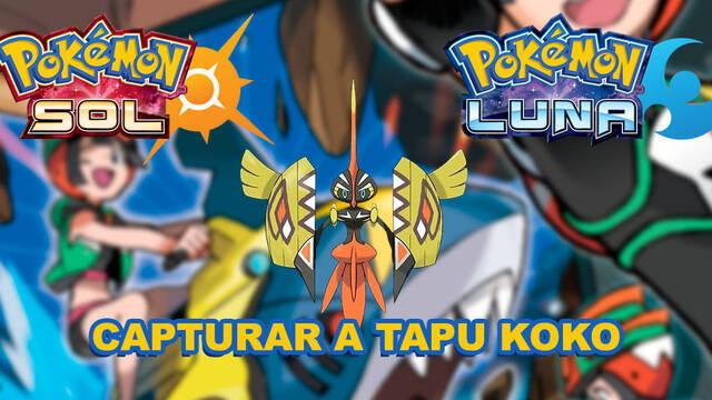 Tapu Koko, cómo y dónde capturarlo en Pokémon Sol y Luna