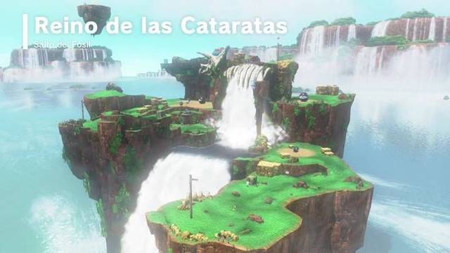 Reino de las Cataratas en Super Mario Odyssey: Energilunas y secretos