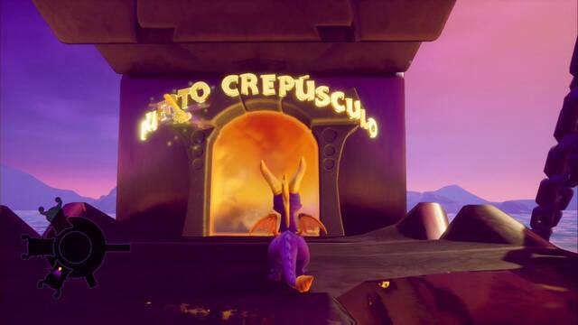 Puerto Crepúsculo en Spyro 1 - Estatuas de dragón y secretos  - Spyro Reignited Trilogy