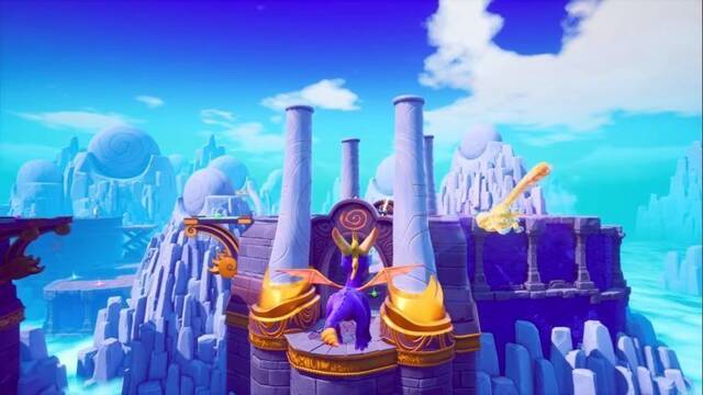 Jardín del mediodía en Spyro 3 - Todos los huevos - Spyro Reignited Trilogy