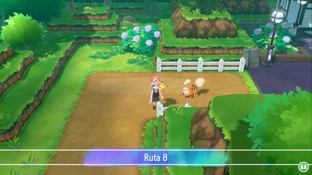 Ruta 8 en Pok�mon Let's Go - Pok�mon y secretos - Pok�mon: Let's Go, Pikachu! / Let's Go, Eevee!
