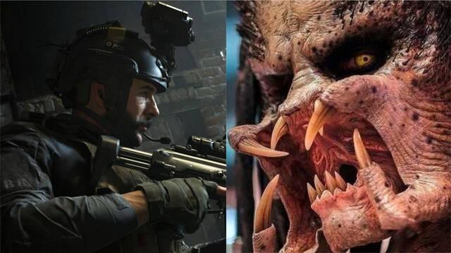 Imagen de Call of Duty: Modern Warfare junto a Predator