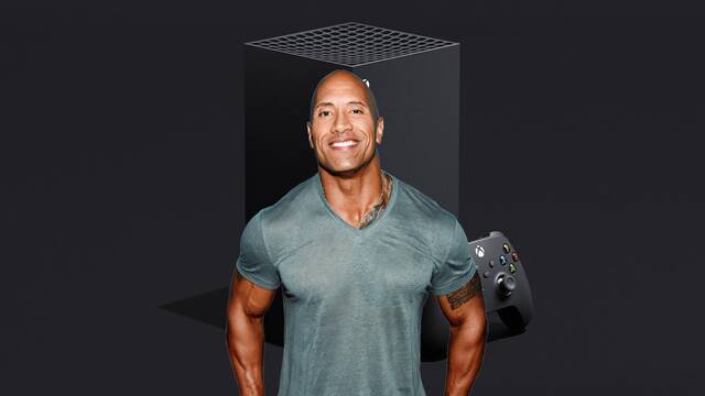 Dwayne Johnson y las consolas Xbox