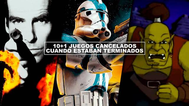 10+1 juegos cancelados cuando estaban terminados