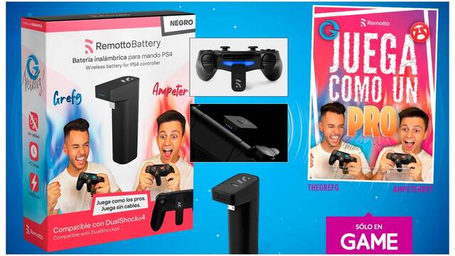 Remotto Battery ya a la venta en GAME.