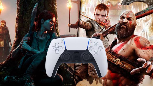 God of War, The Last of Us 2 en PS5 con DualSense