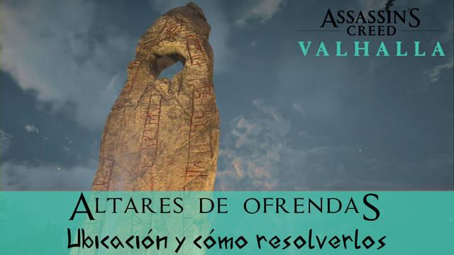 AC Valhalla: TODOS los altares de ofrendas y c�mo completarlos - Assassin's Creed Valhalla