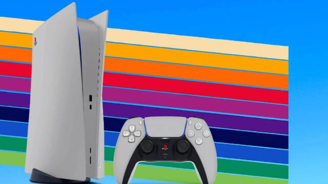 PS5 carcasas distintos colores 