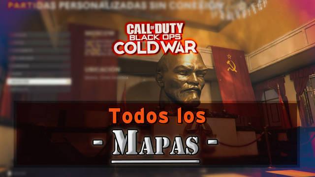 COD Black Ops Cold War: Todos los mapas multijugador - Call of Duty: Black Ops Cold War