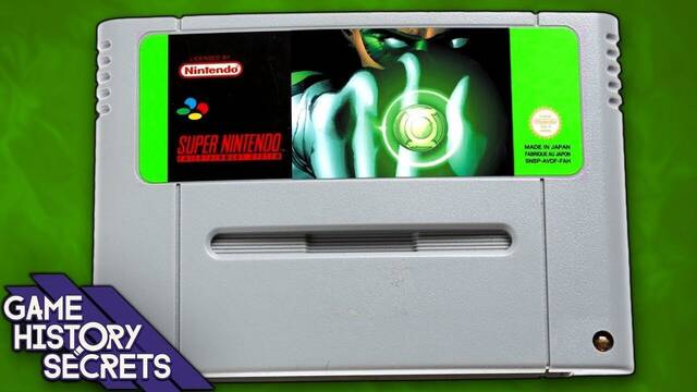 As� era el juego de Linterna Verde para Super Nintendo