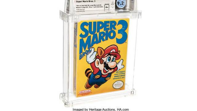 Venden un Super Mario Bros. 3  por 156.000 d�lares
