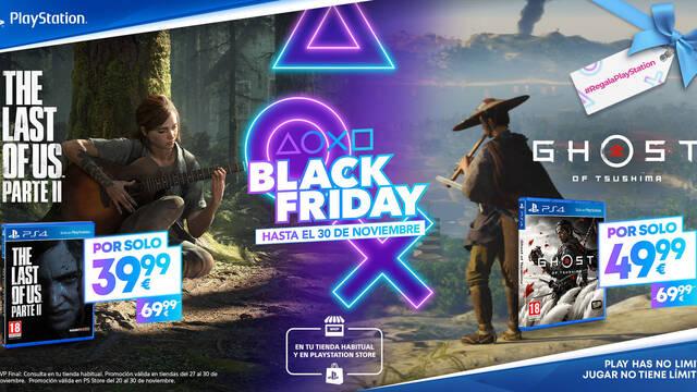 Ghost of Tsushima y The Last of Us Parte 2 ofertas Black Friday