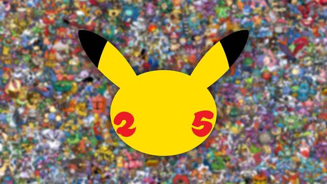Pokémon presenta el logo de su 25º aniversario.