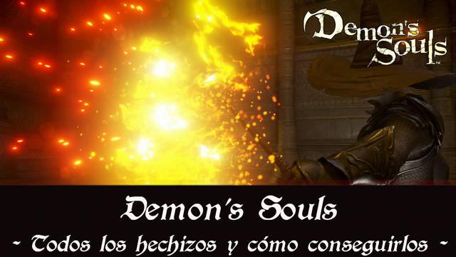 Demon's Souls Remake - TODOS los hechizos y c�mo conseguirlos - Demon's Souls Remake
