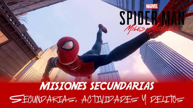 TODAS las misiones secundarias en Spider-Man: Miles Morales - Spider-Man: Miles Morales