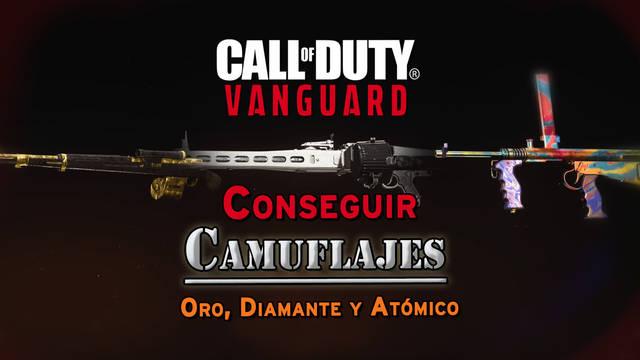 COD Vanguard: Cómo conseguir los camuflajes oro, diamante y atómico - Call of Duty: Vanguard
