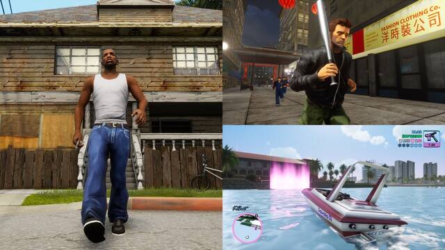 GTA The Trilogy gameplay en Xbox Series X