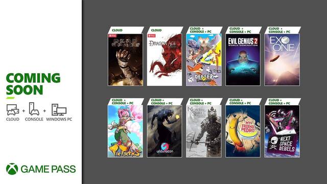 Nuevos juegos de Xbox Game Pass en la segunda quincena de noviembre de 2021.