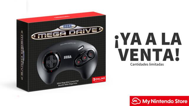 Nintendo anuncia que ya se puede comprar el mando de Sega Mega Drive para Switch