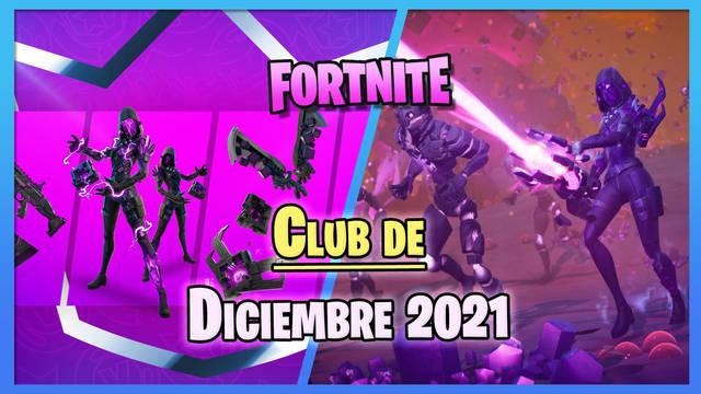 Club de Fortnite en diciembre 2021: Skin de Asesina del cubo y todos los contenidos