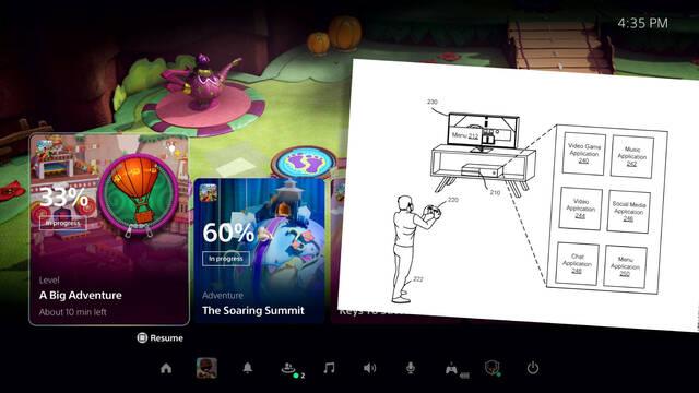 Nueva patente de Sony con mejoras en la interfaz,