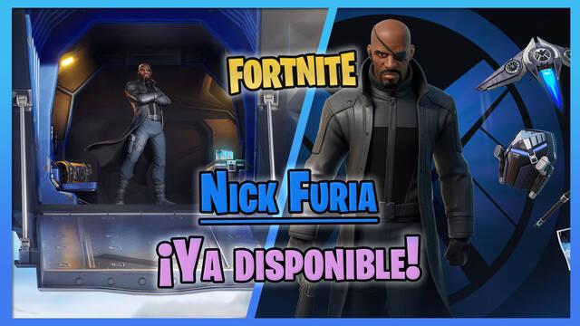 Fortnite: Skin de Nick Furia de S.H.I.E.L.D - Precios y contenidos