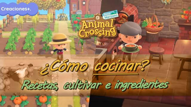 AC New Horizons: Cómo cocinar comida, cultivar, recetas e ingredientes - Animal Crossing: New Horizons