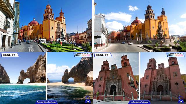 Forza Horizon 5 recibe una comparativa entre México del juego y el país real