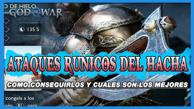 Ataques rúnicos del hacha en God of War Ragnarok y cuáles son los mejores - God of War: Ragnarok
