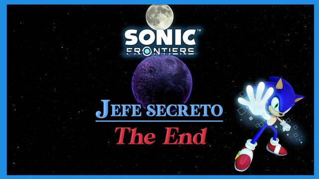 Jefe final secreto en Sonic Frontiers: Cómo desbloquear el combate de The End - Sonic Frontiers
